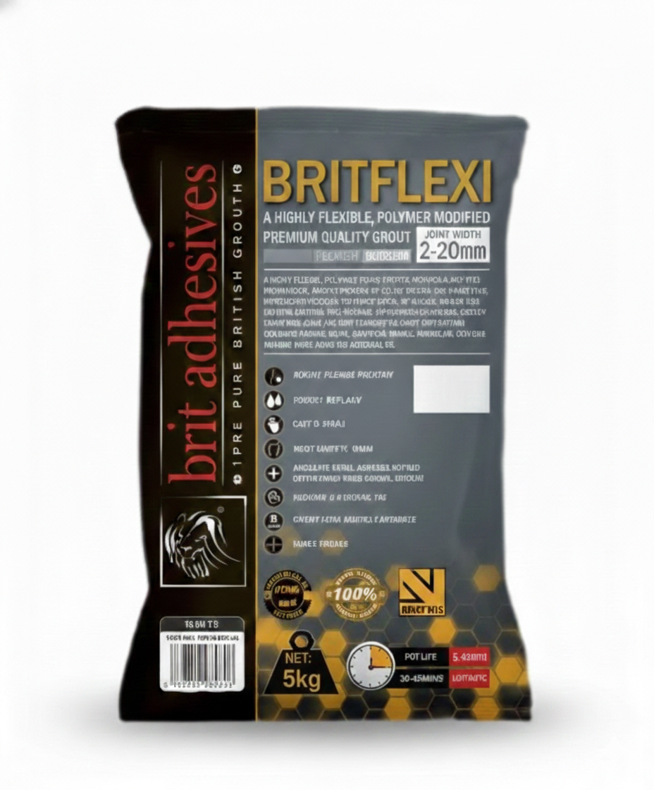 BritFlexi Premium Grout - 2.5kg, 5kg & 10kg Bags